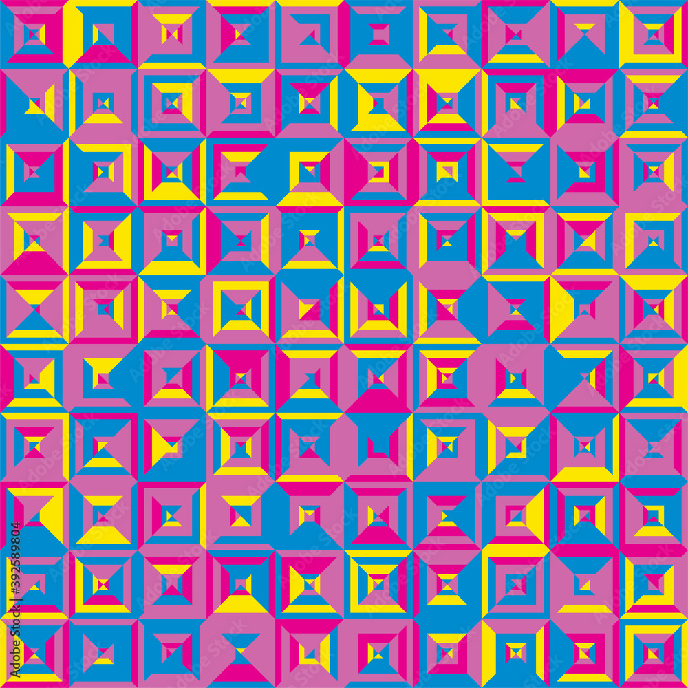 Poster seamless pattern geometric. colorful abstract background. vector design