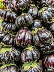 eggplant in the market