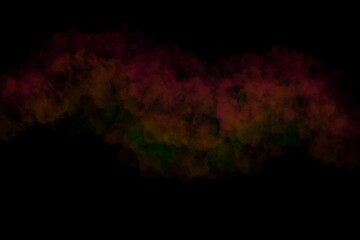 Paint splash on the black scene Abstract background pattern