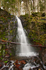 Fototapeta na wymiar Zwerichbacher Wasserfall