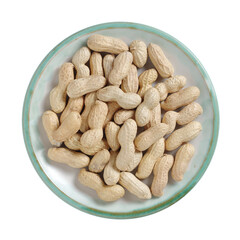 Peanuts on a plate