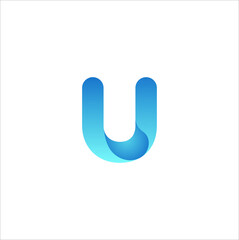 letter u modern logo design vector concept © TAOFIK