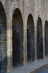 Old brick arches
