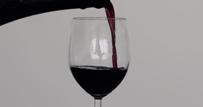 Verre &agrave; Vin et Vin Rouge