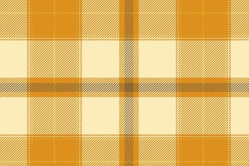 orange plaid fabric background.