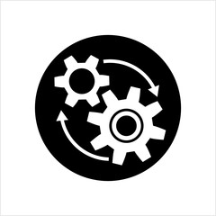 Obraz premium Setting Icon, Gear, User Preference Setting