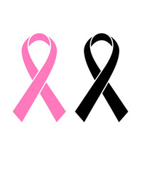 Brast cancer awarness ribbon t-shirt design