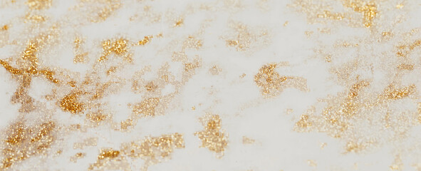 gold cracked Marble texture frame background