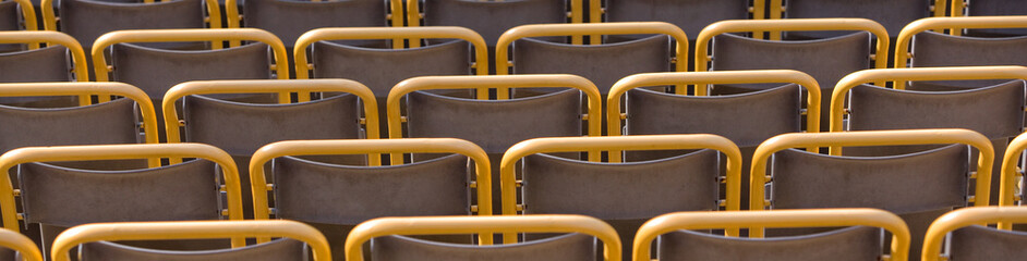 Empty seats lockdown - banner background image