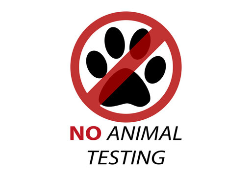 No a la experimentaci&oacute;n con animales. 