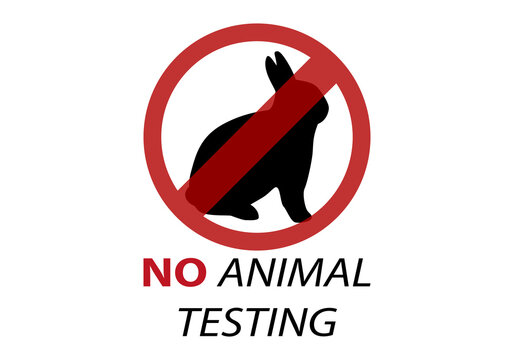No a la experimentación con animales. 