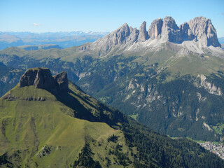 Obraz premium Beautiful views in the rocky Dolomites