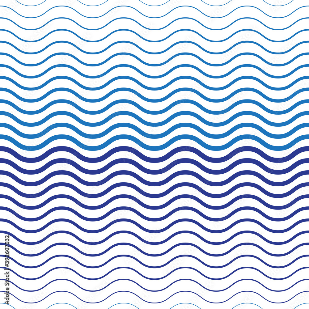Poster abstract two-tone wave, seamless pattern. applicable to the design of the fabric or background of a 