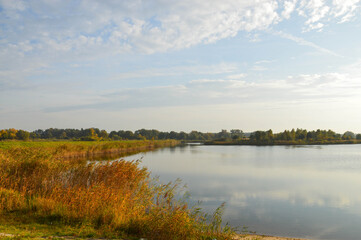 lake in autumn