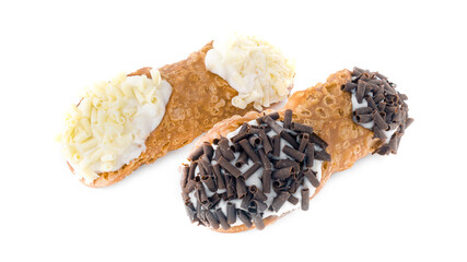 Sicilian cannoli