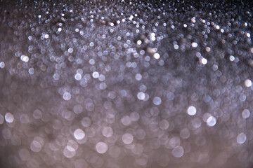 Gray silver light on bokeh abstract background,multi layers colors