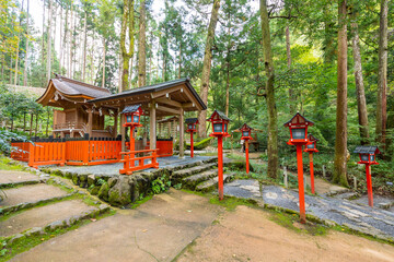 Fototapeta na wymiar 京都　貴船神社