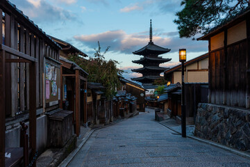 Naklejka premium 京都・八坂の塔
