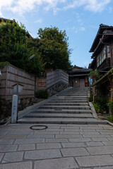 京都　早朝の二寧坂