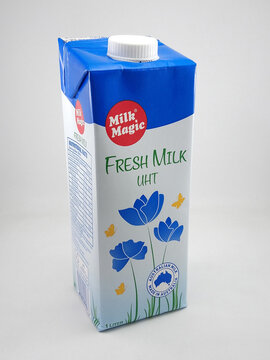 Milk magic uht fresh milk in Manila, Philippines