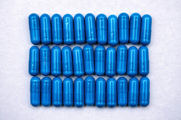  Pills and vitamins. Maintaining immunity and disease prevention