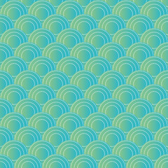 Fototapeta premium Pattern with circles. Dots seamless pattern for wallpaper, wrapping paper