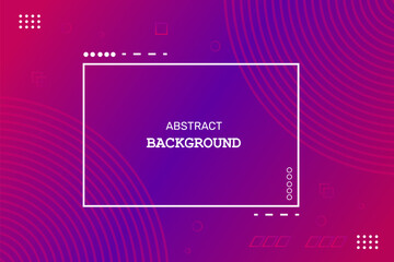 Gradient geometric shape abstract background template 