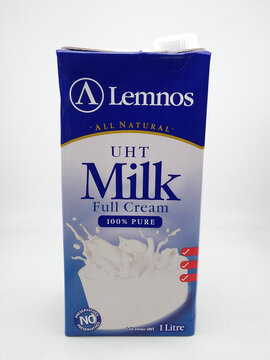 Lemnos all natural uht full cream milk in Manila, Philippines