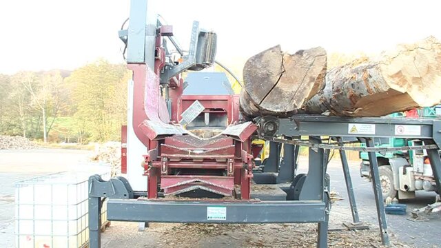 Machine &agrave; bois fendeuse bois de chauffage	