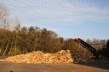 Machine à bois fendeuse bois de chauffage	