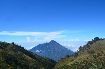 landscape with clouds