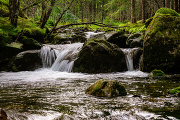 River at the Fossestien in orway