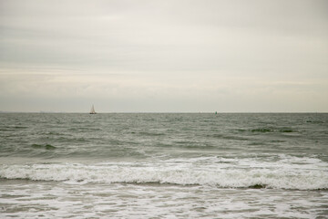 Obraz premium boat on the sea