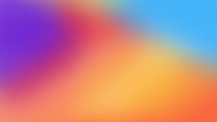 Naklejka premium Abstract colorful blur gradient mesh background.