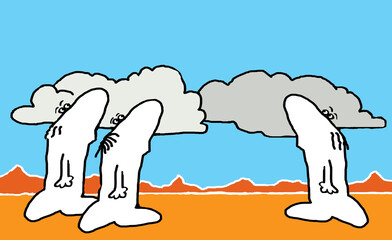 In the cloud, cloud-based, cloud-native - humorous jargon