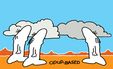 Technology - cloud-based, in the cloud cloud-technology
