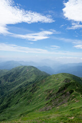 Fototapeta premium 【福井・石川】 三ノ峰・別山 縦走登山