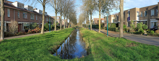 Water storage in a new residential area in the Netherlands