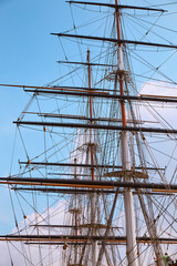 photography of sails of a ship