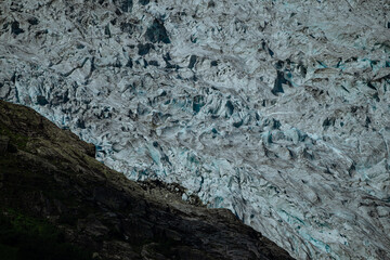 Part from the Boeyabreen glacier