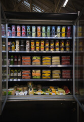 shop in the supermarket