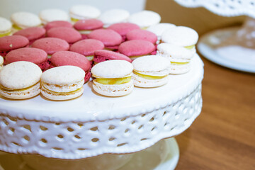 macaroon on a plate