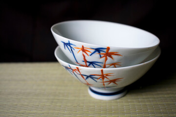 porcelain japanese set bowl
