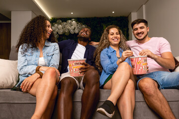 Filme com os amigos