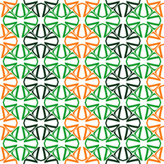 Seamless pattern with rhombuses on a white background.