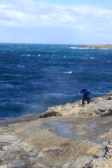 Blowholes near Albany in Torndirrup National Park Australia, Down under