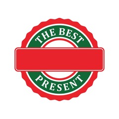 The best present tag label stamp product, sell, creation, goods, events, and others.