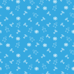 A flat illustration. A seamless pattern for wrapping paper, apparel, stationery, textiles. 