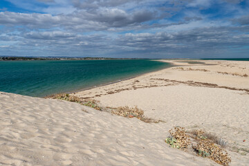 Ilha da Fuseta, Praia da Ilha da Fuseta, Algarve, Portugal