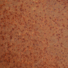 Metallplatte mir Rost